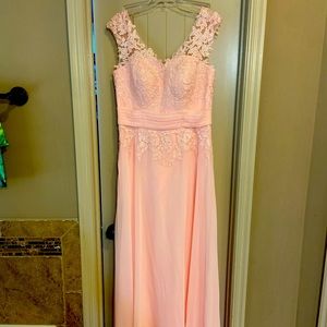 Beautiful Pink Bridesmaid Dress